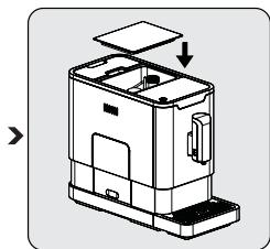 BEKO CEG3190B - CEG 3190 B - Bohnenbehälter auffüllen - 4