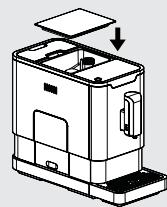 BEKO CEG3190B - CEG 3190 B - Remplissage du réservoir à grains de café - 6
