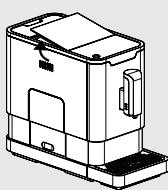 BEKO CEG3190B - CEG 3190 B - Remplissage du réservoir à grains de café - 3