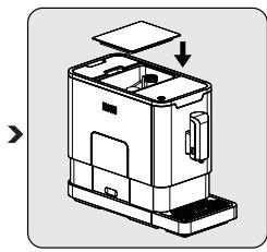 BEKO CEG3190B - CEG 3190 B - Het koffiebonenreservoir vullen - 4