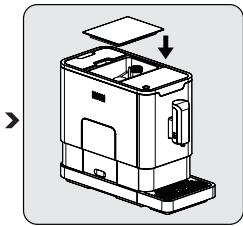 BEKO CEG3190B - CEG 3190 B - Riempire il contentitore dei grani del caffe - 4