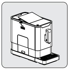 BEKO CEG3190B - CEG 3190 B - Het koffiebonenreservoir vullen - 2