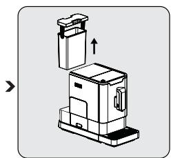 BEKO CEG3190B - CEG 3190 B - Filing the water tank - 4