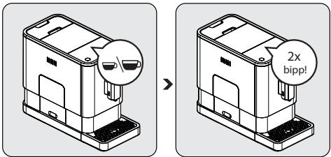 BEKO CEG3190 - Réglage du volume de votre café / eau chaude - 1