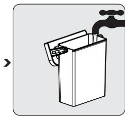 BEKO CEG3190 - Wassertank füllen - 5