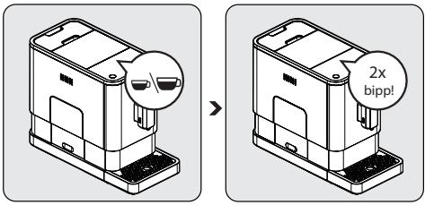 BEKO CEG3190 - Nastavení množství kávy/ horké vody - 1