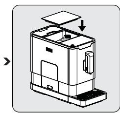 BEKO CEG3190 - Kahve çekirdeği haznesinin doldurulması - 5