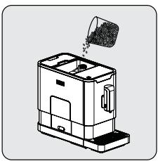 BEKO CEG3190 - Remplissage du réservoir à grains de café - 5