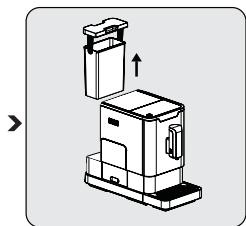 BEKO CEG3190 - Remplissage du réservoir d'eau - 4
