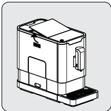BEKO CEG3190 - Plnění nádržky na kávová zrna - 2