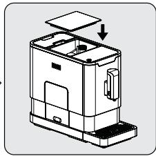 BEKO CEG3190 - Umplerea recipientului pentru boabe - 7