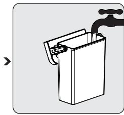 BEKO CEG3190 - Filing the water tank - 5