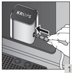 KRUPS EVIDENCE EA897B - 5.A. MAKE A MILK RECIPE - 2