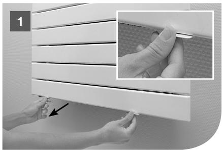 ACOVA FASSANE NEO HNX - Nettoyage du filtre - 1
