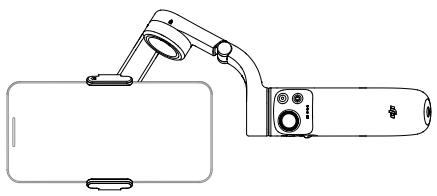DJI OM 5 SUNSET WHITE OSMO MOBILE 5 - Mode latéral - 1