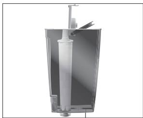 JURA XJ9 PROFESSIONAL - Remplacement du filtré - 1
