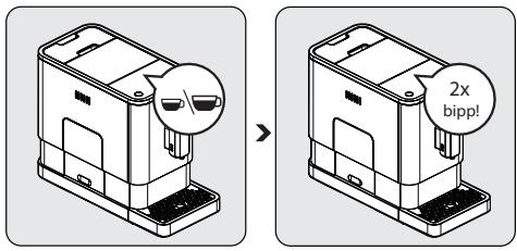 BEKO CEG6302 - Réglage du volume de votre café / eau chaude - 1