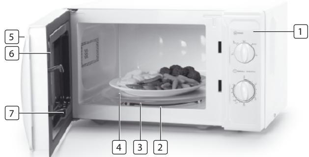 TRISTAR MW-2700 - TEILEBEZEICHNUNG - 1