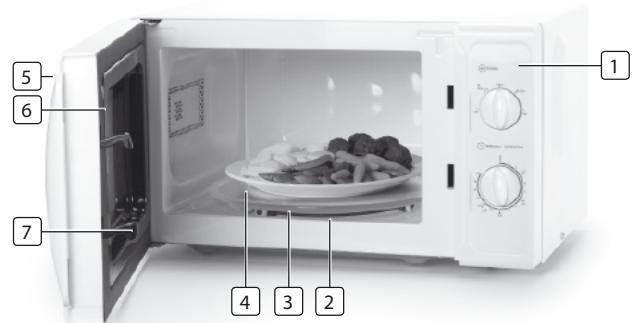 TRISTAR MW-2700 - PARTS DESCRIPTION - 1