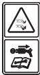 DOLMAR EM380 - SYMBOLS MARKED ON THE PRODUCT - 3