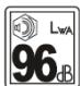 DOLMAR EM380 - SYMBOLER PÄ PRODUKTET - 7