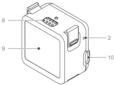 DJI CAMERA SPORT OSMO ACTION 2 - Module écran tactile avant DJI action 2 - 2