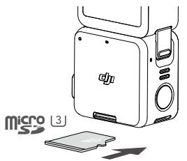 DJI CAMERA SPORT OSMO ACTION 2 - Stockage des photos et des vidéos - 1