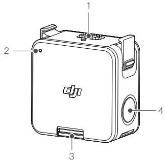 DJI CAMERA SPORT ACTION 2 - Module d'alimentation de DJI Action 2 - 1