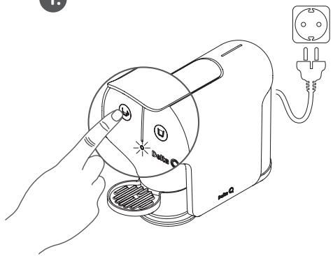 DELTA Q QUICK - EXTRAIR UM CAFÉ/BEBIDAS LONGAS - 1