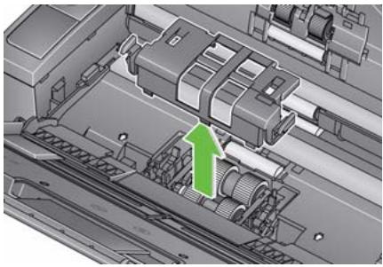 KODAK SCANMATE I940 - IMPORTANT : Avant desteroler le capot du module d'alimentation, les pattes doivent etre dirigees vers le bas. - 3