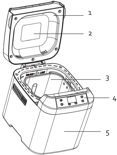 DOMO B3974 - TEILE - 4