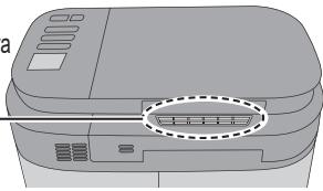 PANASONIC SD-YR2540 - Coperchio del dispenser del lievito - 1