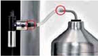 KRUPS BEAN TO CUP EA8258 - Using the auto-cappuccino accessory (optional) - 6