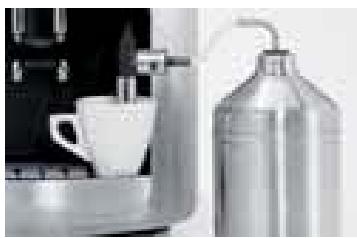 KRUPS BEAN TO CUP EA8258 - Preparation of a cappuccino or a caffe latte with the auto-cappuccino accessory - 2
