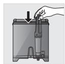 KRUPS INTUITION PREFERENCE + YY4491FD - HOW DO I INSTALL THE CLARIS AQUA FILTER SYSTEM CARTRIDGE? - 7