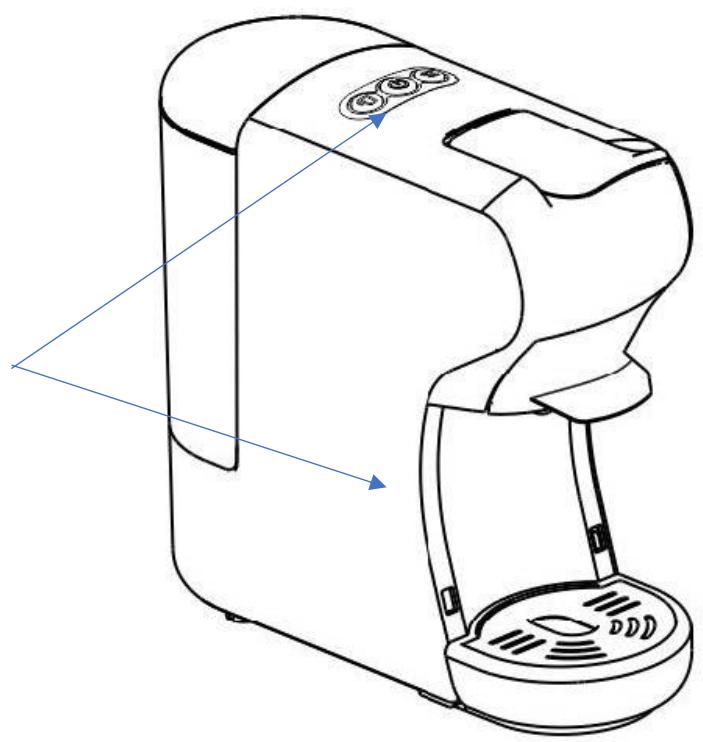 TECHWOOD HOME TCA-196 - Rinçage de la machine et de la tuyauterie interne : - 5