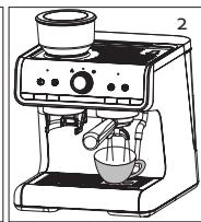 DOMO DO720K - Régler la contenance de la tasse - 2