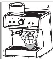 DOMO DO720K - Setting coffee volume - 2