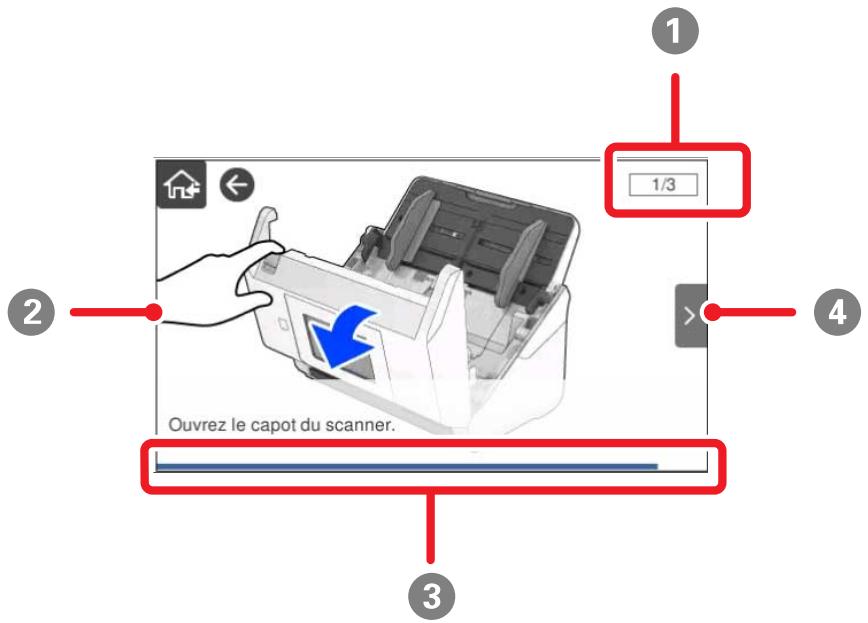 EPSON WORKFORCE DS-790WN - Visionnement des animations - 1