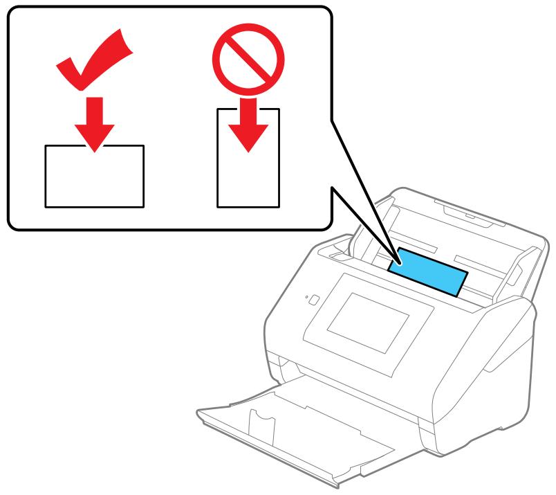 EPSON WORKFORCE DS-790WN - Chargement de cartes en plastique et plastifiées dans le bac d'alimentation - 4