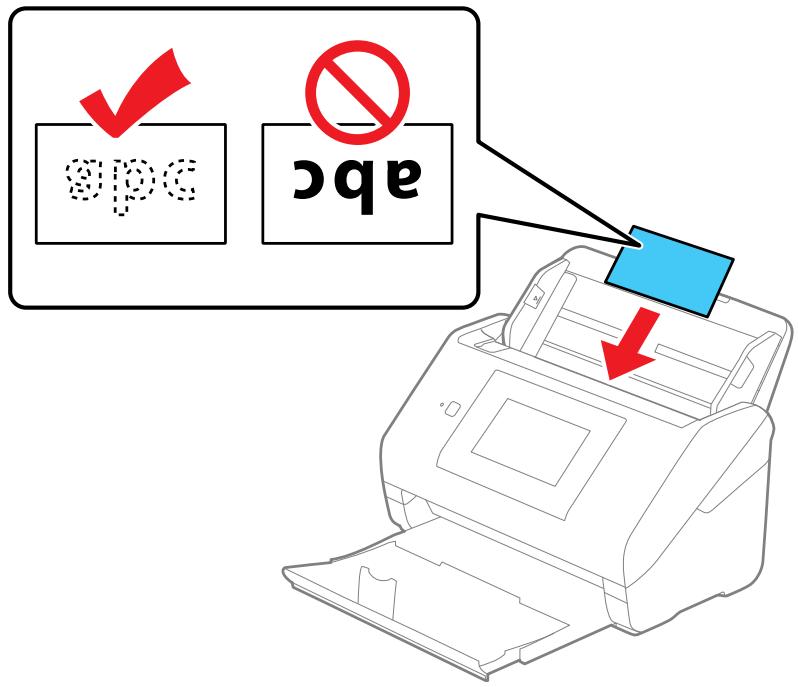 EPSON WORKFORCE DS-790WN - Chargement de documents originaux dans le bac d'alimentation - 6