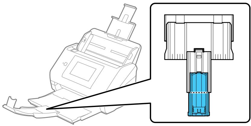 EPSON WORKFORCE DS-790WN - Chargement de documents originaux dans le bac d'alimentation - 10