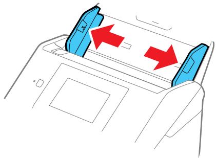 EPSON WORKFORCE DS-790WN - Chargement de cartes en plastique et plastifiées dans le bac d'alimentation - 2
