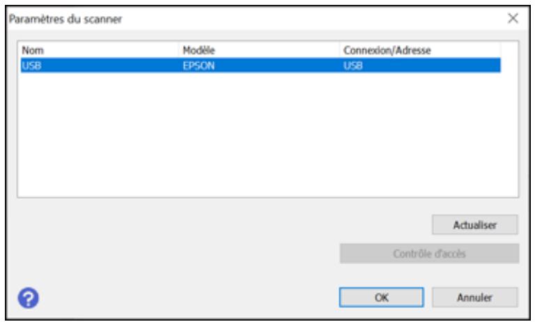 EPSON WORKFORCE DS-790WN - Configuration du scanner sur un réseau - 1