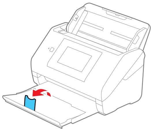 EPSON WORKFORCE DS-790WN - Chargement de cartes en plastique et plastifiées dans le bac d'alimentation - 1