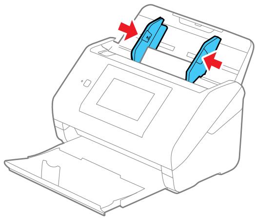 EPSON WORKFORCE DS-790WN - Chargement de cartes en plastique et plastifiées dans le bac d'alimentation - 5
