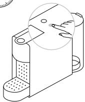 NESPRESSO ESSENZA MINI TRIANGLE - Nulstil til fabriksindstillinger/Επαναφορά εργοστασιακών ρυθμίσεων - 3