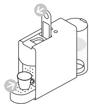 NESPRESSO ESSENZA MINI TRIANGLE - Kahvin valmistus/Приготовление кофе - 2