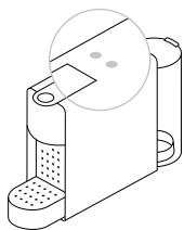 NESPRESSO ESSENZA MINI TRIANGLE - Reset to Factory Settings/Restauration des réglages par défaut - 5