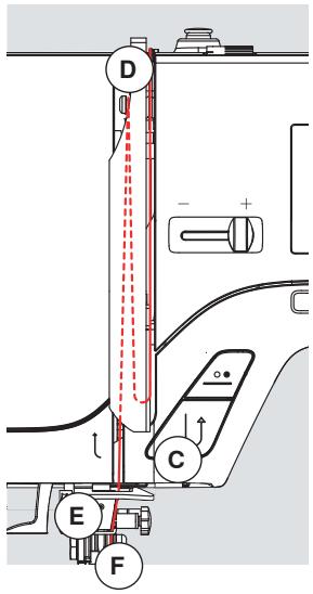 BERNINA B335 - Relacher le levier - 3